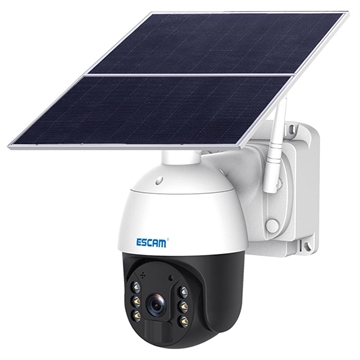 Escam QF724 Waterdichte Beveiligingscamera op Zonne-Energie - 3.0MP, 30000mAh (Geopende verpakking - Uitstekend)