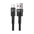 Essager Quick Charge 3.0 USB-C Kabel - 66W - 0.5m - Zwart
