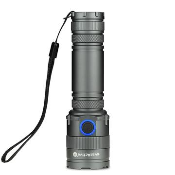 EverActive FL-4500R Cannon Oplaadbare LED Zaklamp - 4500 Lumen - Zwart