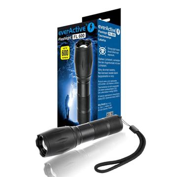 EverActive FL-600 Waterdichte LED Zaklamp - 600 Lumen