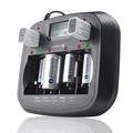 EverActive NC-900U Universele Batterijlader - 8x AAA/AA/C/D/9V