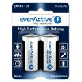 EverActive Pro LR14/C Alkaline batterijen 8000mAh - 2 stuks.