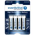 EverActive Pro LR6/AA Alkaline batterijen 2900mAh - 4 stuks.