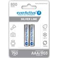 EverActive Silver Line EVHRL03-800 Oplaadbare AAA batterijen 800mAh