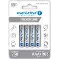 EverActive Silver Line EVHRL03-800 Oplaadbare AAA batterijen 800mAh - 4 stuks.