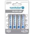 EverActive Silver Line EVHRL6-2000 Oplaadbare AA batterijen 2000mAh - 4 stuks.