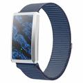 F360 Smart Band - Hartslag, HRV, SpO2, slaapmonitoring, 44 sportmodi - nylon bandje - blauw