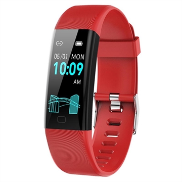 F71 Slimme Armband / Fitness Tracker met Bloeddrukmeter - Rood