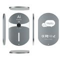 F8pro AI magnetische Bluetooth-vertaler met 138 talen - grijs