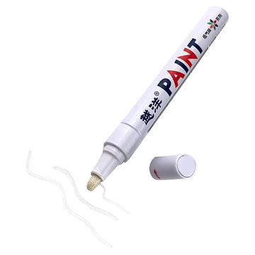 Flysea FS-110 Watervaste Marker voor Hobbygebruik - Voor Metaal, Steen, Plastic & Papier - Wit