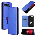 Asus ROG Phone 5 Flip Cover - Koolstofvezel