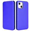 iPhone 13 Mini Flip Cover - Koolstofvezel