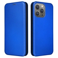 iPhone 15 Pro Max Flip Hoesje - Koolstofvezel
