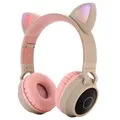 Opvouwbare Bluetooth Kattenoor Kinderen Kopfhörer