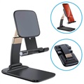 Opvouwbare Gravity Bureauhouder voor Smartphone/Tablet - Zwart