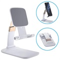 Opvouwbaar Gravity Bureauhouder voor Smartphone/Tablet - Wit