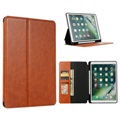 iPad 10.2 2019/2020/2021 Folio Case met Kaarthouder - Bruin