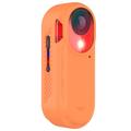Garmin Varia RCT715 Silicone Case Anti-kras Zachte Cover Fietslicht Radar Beschermingshoes - Oranje