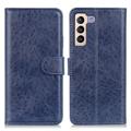 Samsung Galaxy S23+ 5G Portemonnee Hoesje met Standaardfunctie - Blauw