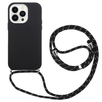 iPhone 14 Pro 360 Hybride Hoesje met Lanyard