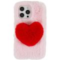 Plush Heart iPhone 14 Pro TPU Hoesje