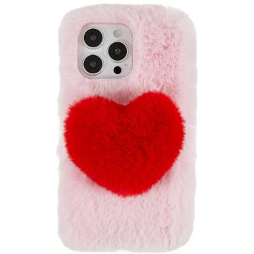 Plush Heart iPhone 14 Pro TPU Hoesje
