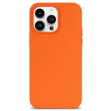 iPhone 14 Pro Magnetic Silicone Case (Open Box - Bulk) - Orange