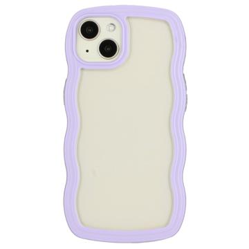 Wavy Edge iPhone 14 Hybrid Case - Paars