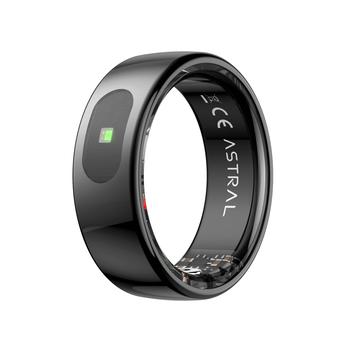Forever Astral SR-100 Slimme Ring - Maat: 12/21.6mm - Zwart