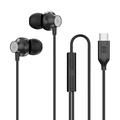Forever EP-02 USB-C bedrade koptelefoon - Zwart