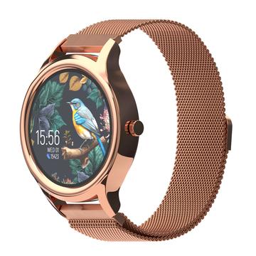 Forever ForeVive 3 SB-340 Waterdicht Smartwatch - Siliconen en magnetisch netbandje