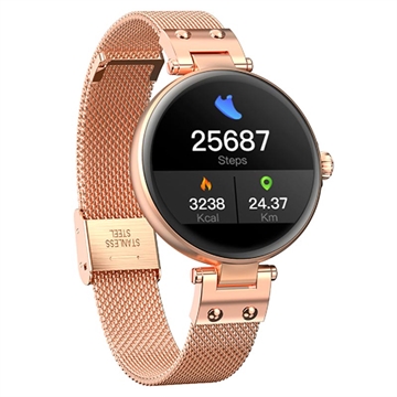 Forever ForeVive Petite SB-305 Smartwatch voor Dames met Hartslagmeter - Roségoud