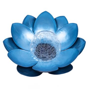 Forever Sunari FLS-70 Blauwe Lotus Zonne-LED-Lamp - Warm Wit