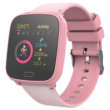 Forever iGO JW-100 waterdichte smartwatch voor kinderen (Geopende verpakking - Bulk) - roze