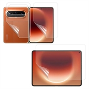 Huawei Pura X Max Full Cover Bescherming Set - Doorzichtig