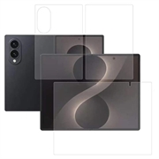 Samsung Galaxy Z Fold8 Full Cover Bescherming Set - Doorzichtig