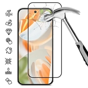 Google Pixel 11 Pro XL Volledige Dekking Glazen Screenprotector - 9H - Zwarte rand