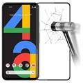 Full Cover Google Pixel 4a 5G Glazen Screenprotector - Zwart