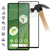 Google Pixel 7a Full Cover Glazen Screenprotector - Zwarte Rand