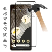 Google Pixel 8 Pro Full Cover Glazen Screenprotector - Zwarte Rand