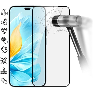 Honor 200 Lite Full Cover Glazen Screenprotector - Zwarte Rand