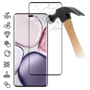 Honor Magic7 Lite Full Cover Glazen Screenprotector - Zwarte Rand