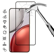 Honor X70/X9d/Magic8 Lite Volledige Dekking Glazen Screenprotector - 9H - Zwarte rand