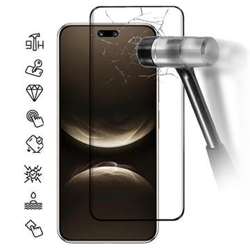 Huawei Nova 14 Ultra Volledige Dekking Glazen Screenprotector - 9H - Zwarte rand