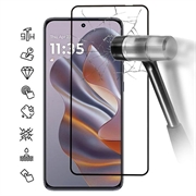 Motorola Edge 50 Neo Full Cover Glazen Screenprotector - Zwarte Rand
