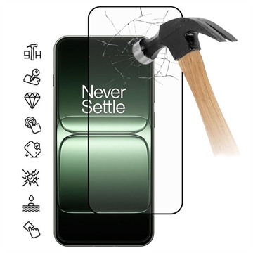 OnePlus 13s Volledige Dekking Glazen Screenprotector - 9H - Zwarte rand