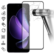 Oppo Reno13 F Full Cover Glazen Screenprotector - Zwarte Rand
