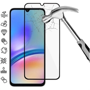 Samsung Galaxy A05s Full Cover Glazen Screenprotector - Zwarte Rand