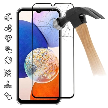 Samsung Galaxy A14/A14 5G Full Cover Glazen Screenprotector - 20D