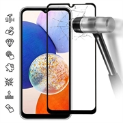Samsung Galaxy A15 Full Cover Glazen Screenprotector - Zwarte Rand
